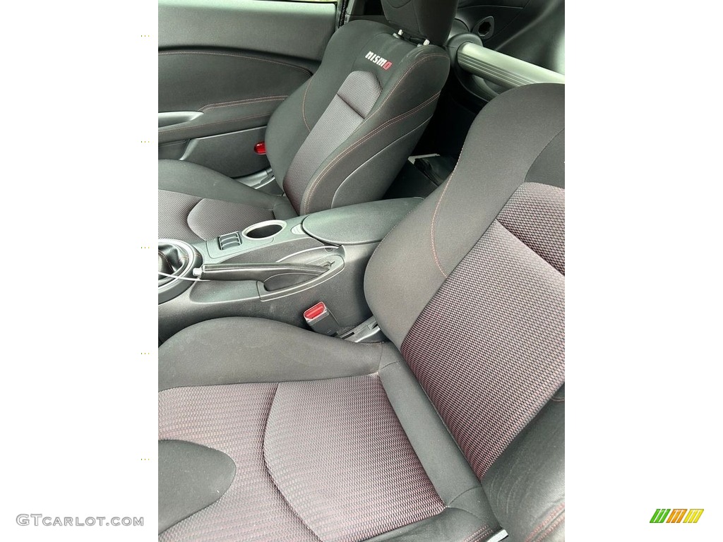 2010 370Z NISMO Coupe - Pearl White / NISMO Black/Red Cloth photo #13
