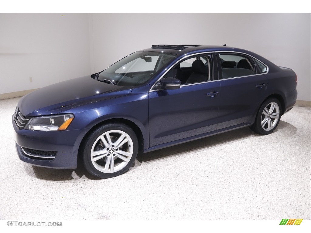 Night Blue Metallic 2014 Volkswagen Passat 1.8T SE Exterior Photo #146032934