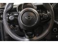 2020 Mini Hardtop Carbon Black/Lounge Leather Interior Steering Wheel Photo