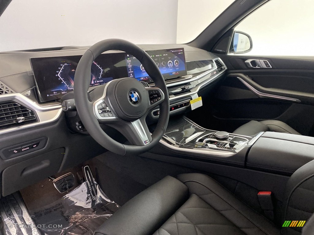 Black Interior 2024 BMW X5 sDrive40i Photo #146033276