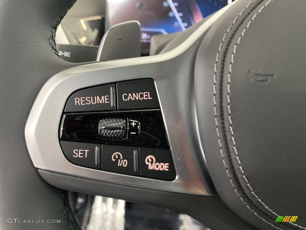 2024 BMW X5 sDrive40i Black Steering Wheel Photo #146033294