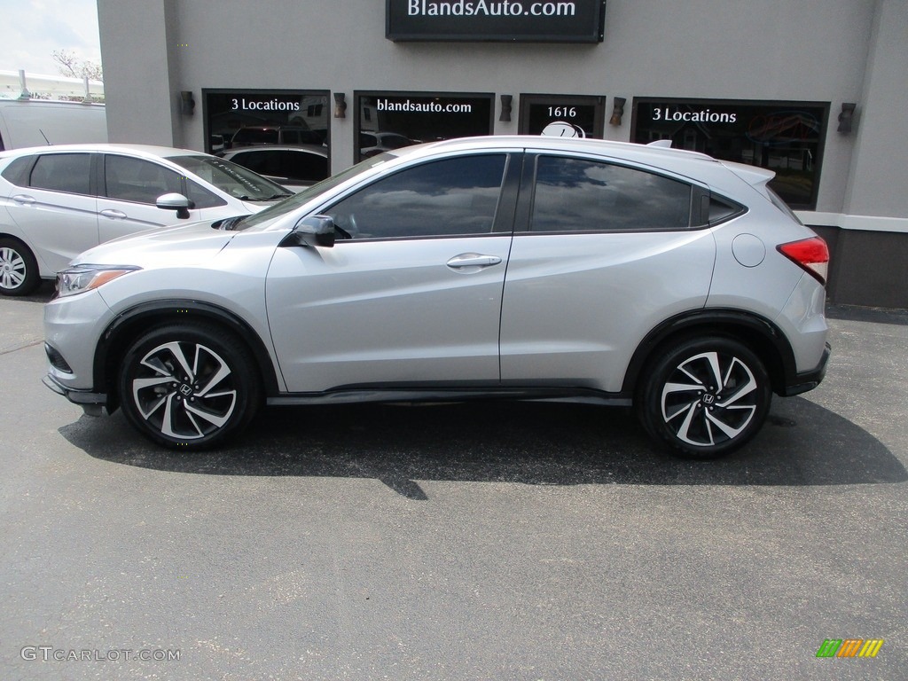 2019 HR-V Sport - Lunar Silver Metallic / Black photo #1