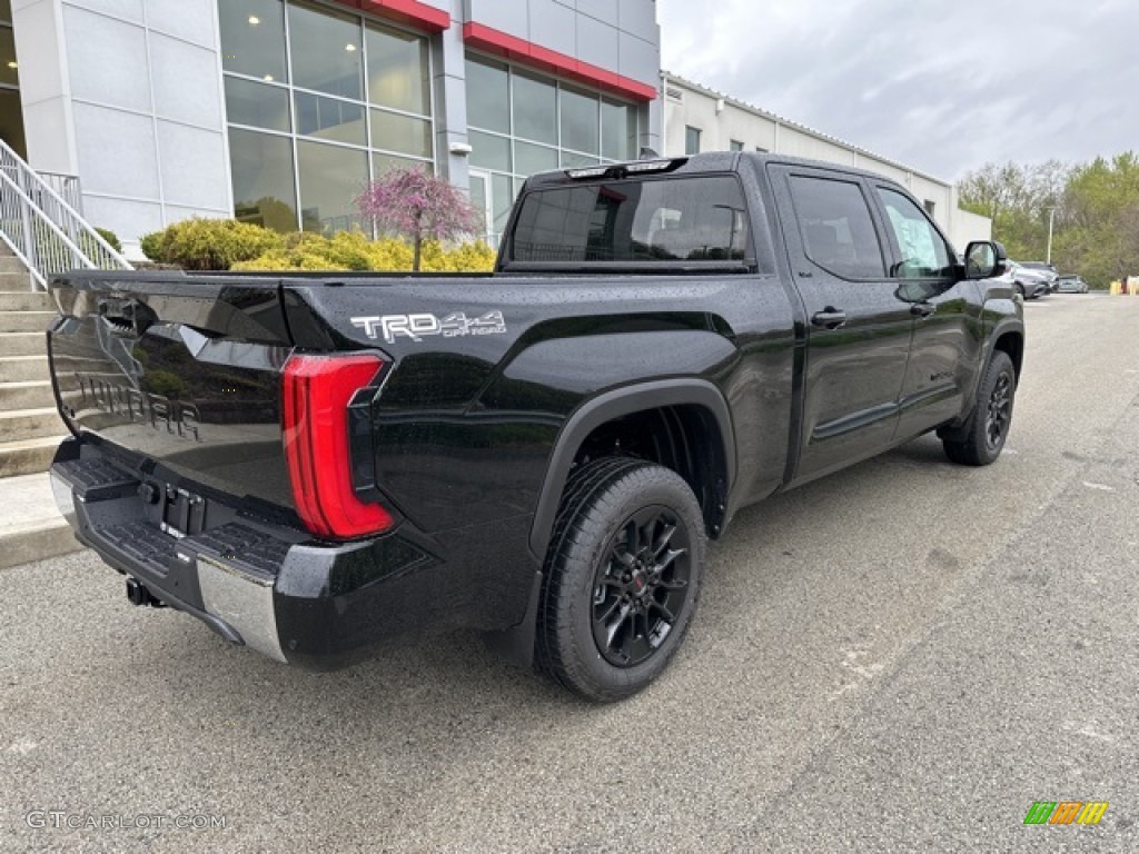 Midnight Black Metallic 2023 Toyota Tundra SR5 CrewMax 4x4 Exterior Photo #146033761