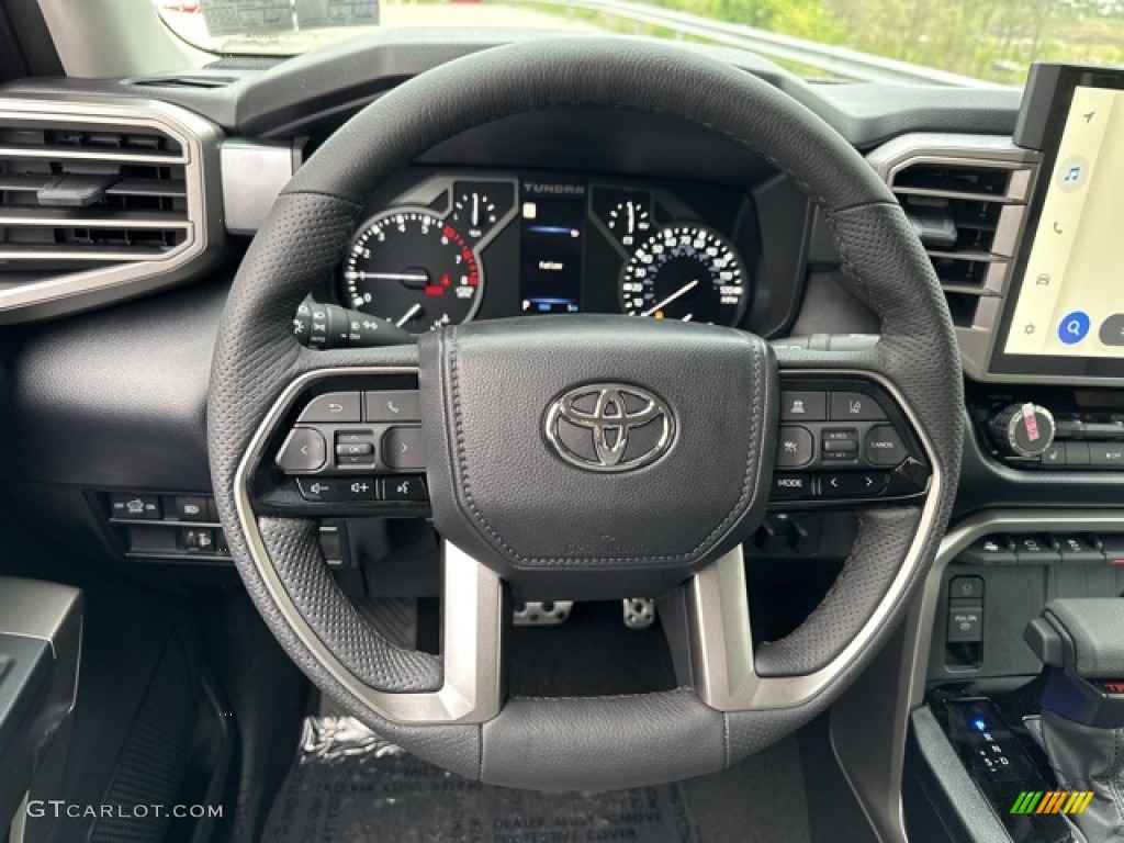 2023 Toyota Tundra SR5 CrewMax 4x4 Boulder Steering Wheel Photo #146033770