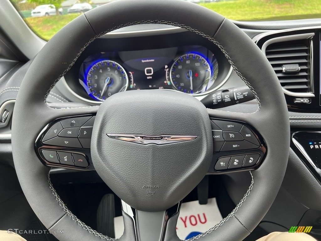 2023 Chrysler Pacifica Touring L AWD Black Steering Wheel Photo #146034028