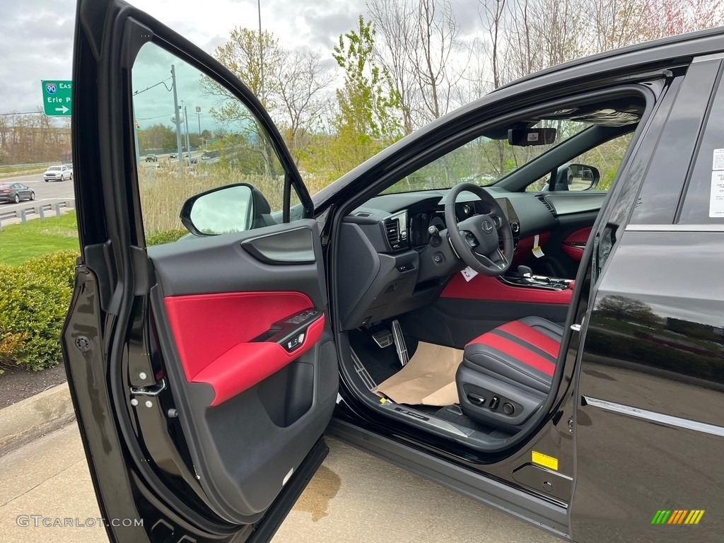 Circuit Red Interior 2024 Lexus NX 350 F Sport AWD Photo #146034196