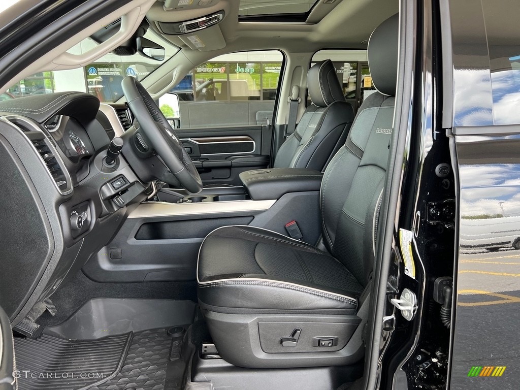 Black Interior 2023 Ram 2500 Laramie Mega Cab 4x4 Photo #146034490