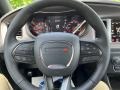 Black 2023 Dodge Charger SXT Blacktop Steering Wheel