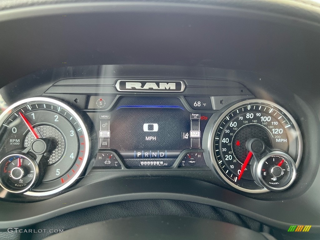 2023 Ram 2500 Laramie Mega Cab 4x4 Gauges Photo #146034652