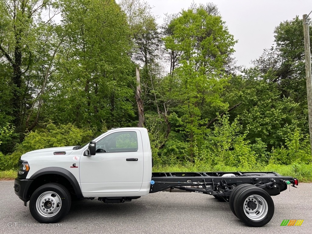 Bright White 2023 Ram 4500 Tradesman Regular Cab Chassis Exterior Photo #146035219
