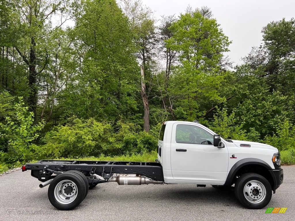 Bright White 2023 Ram 4500 Tradesman Regular Cab Chassis Exterior Photo #146035279