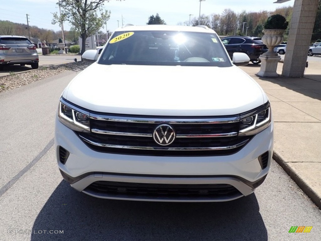 2020 Atlas Cross Sport SEL 4Motion - Pure White / Beige photo #3