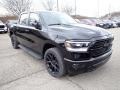 Diamond Black Crystal Pearl 2023 Ram 1500 Laramie Night Edition Crew Cab 4x4 Exterior