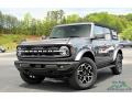 Carbonized Gray Metallic 2023 Ford Bronco Outer Banks 4X4 4-Door