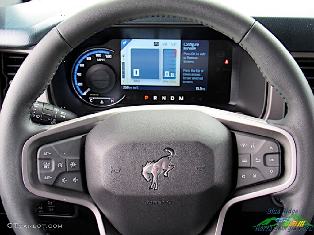 2023 Ford Bronco Outer Banks 4X4 4-Door Steering Wheel Photos