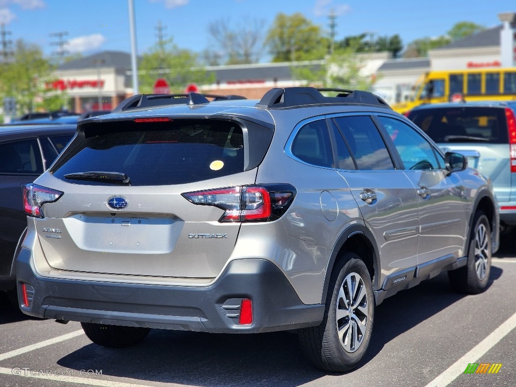 2020 Outback 2.5i Premium - Tungsten Metallic / Warm Ivory photo #3