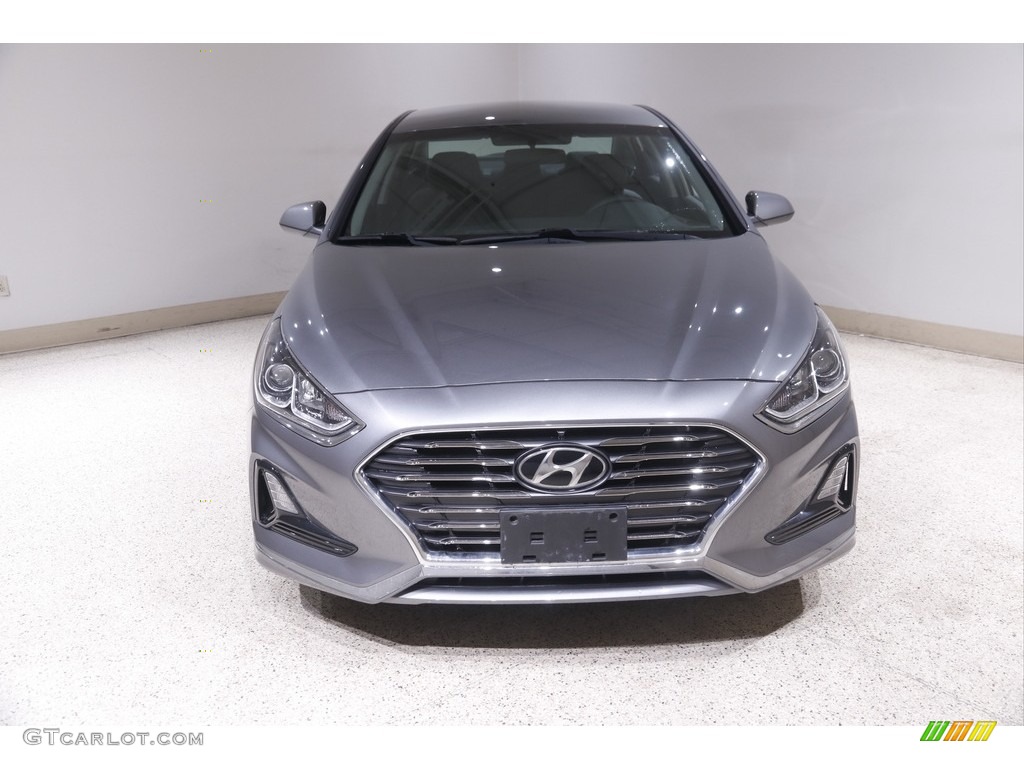 2018 Sonata SE - Machine Gray / Black photo #2