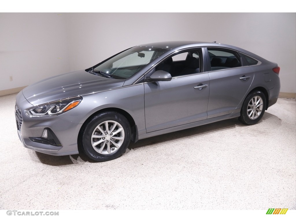 2018 Sonata SE - Machine Gray / Black photo #3