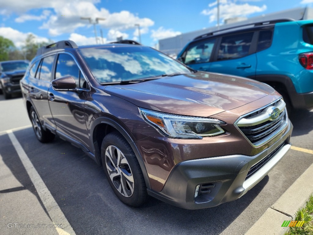 2021 Outback 2.5i Limited - Cinnamon Brown Pearl / Slate Black photo #2