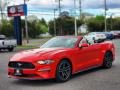 Race Red 2018 Ford Mustang EcoBoost Convertible