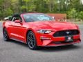 2018 Race Red Ford Mustang EcoBoost Convertible  photo #5
