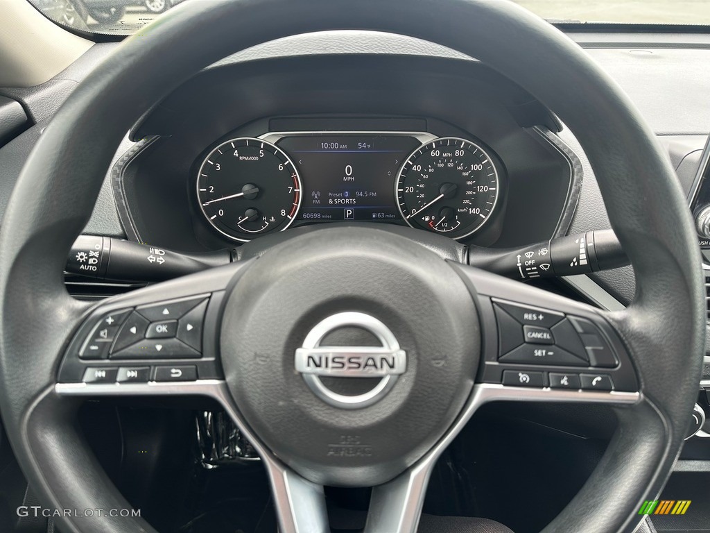 2019 Altima S - Glacier White / Charcoal photo #8