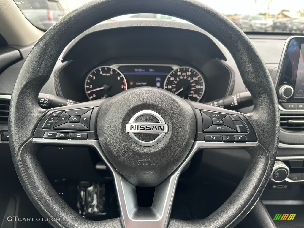 2019 Altima S - Glacier White / Charcoal photo #9