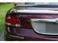 2001 Dark Garnet Red Pearlcoat Chrysler Sebring LXi Convertible  photo #21