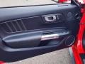 Ceramic 2018 Ford Mustang EcoBoost Convertible Door Panel