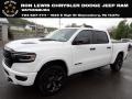 2023 Bright White Ram 1500 Limited Crew Cab 4x4  photo #1