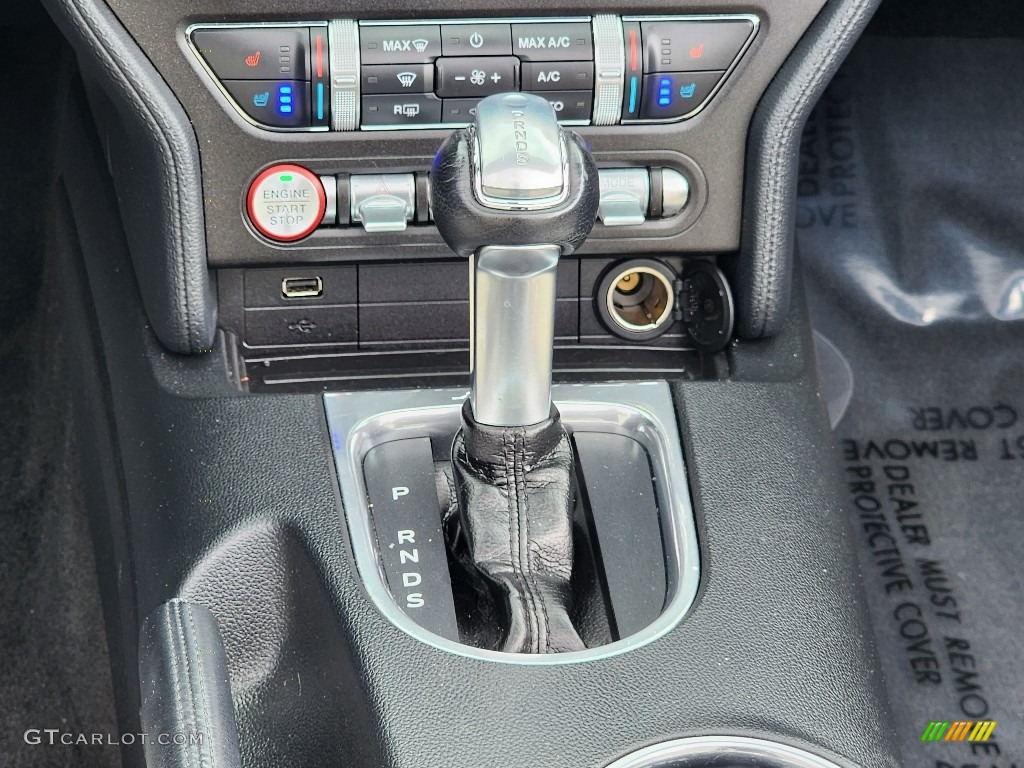 2018 Ford Mustang EcoBoost Convertible Transmission Photos