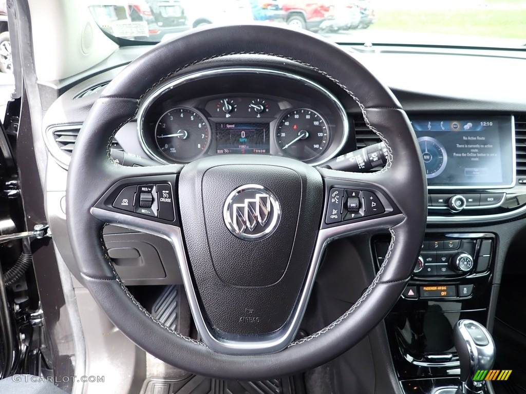 2019 Buick Encore Preferred Ebony Steering Wheel Photo #146040302