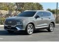 2021 Hampton Gray Hyundai Santa Fe SEL  photo #8