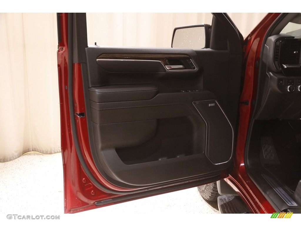 2022 Sierra 1500 Elevation Crew Cab 4WD - Cayenne Red Tintcoat / Jet Black photo #4