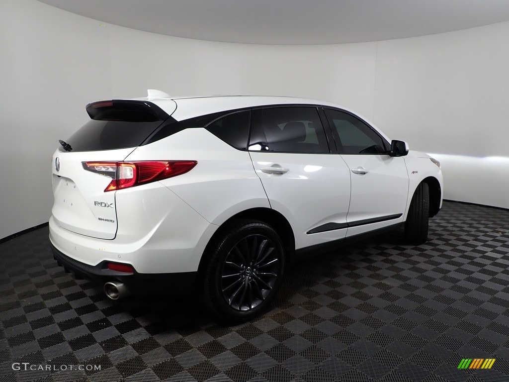 Platinum White Pearl 2022 Acura RDX A-Spec Advantage AWD Exterior Photo #146040698