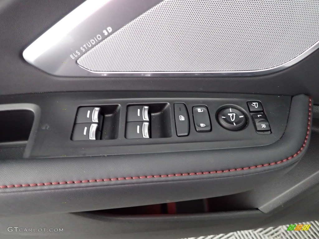 2022 Acura RDX A-Spec Advantage AWD Ebony Door Panel Photo #146040734