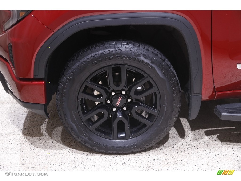 2022 Sierra 1500 Elevation Crew Cab 4WD - Cayenne Red Tintcoat / Jet Black photo #23