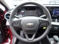 Jet Black/Gray Steering Wheel Photo for 2024 Chevrolet Trax #146041238