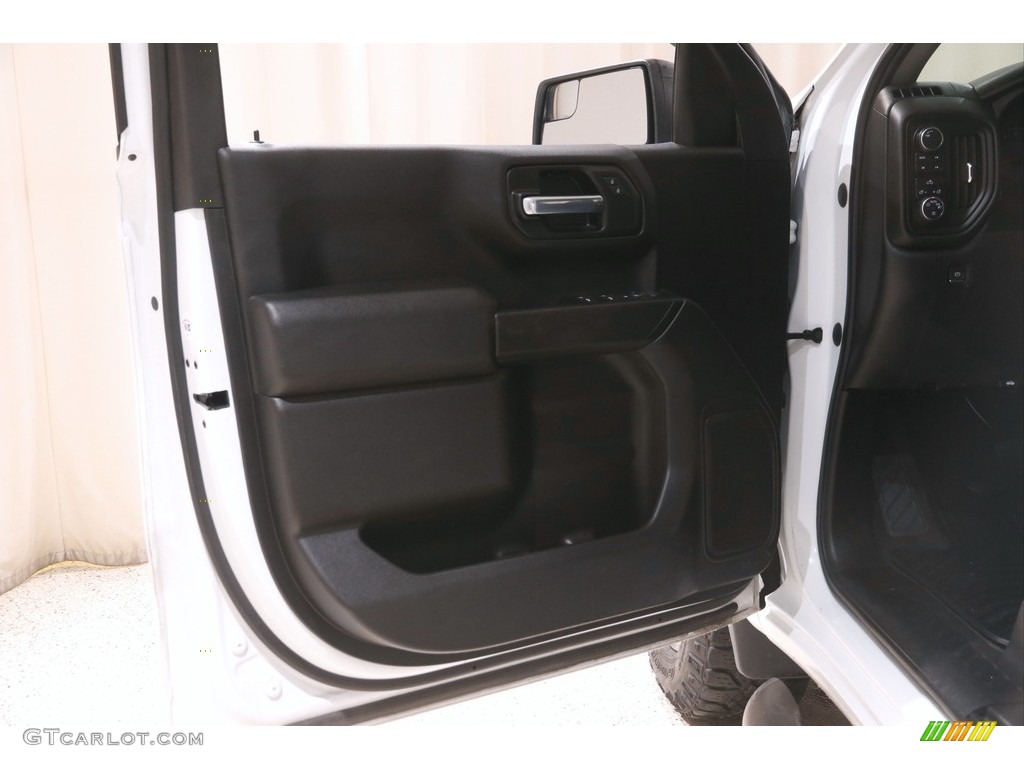 2020 Chevrolet Silverado 1500 Custom Trail Boss Double Cab 4x4 Jet Black Door Panel Photo #146041532