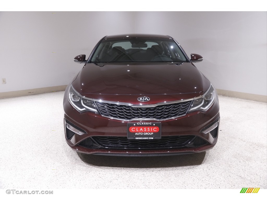 2020 Optima LX - Sangria / Black photo #2