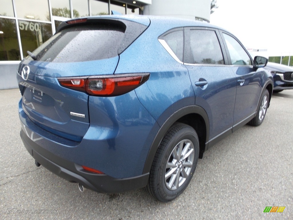 2023 CX-5 S Select AWD - Eternal Blue Mica / Black photo #2