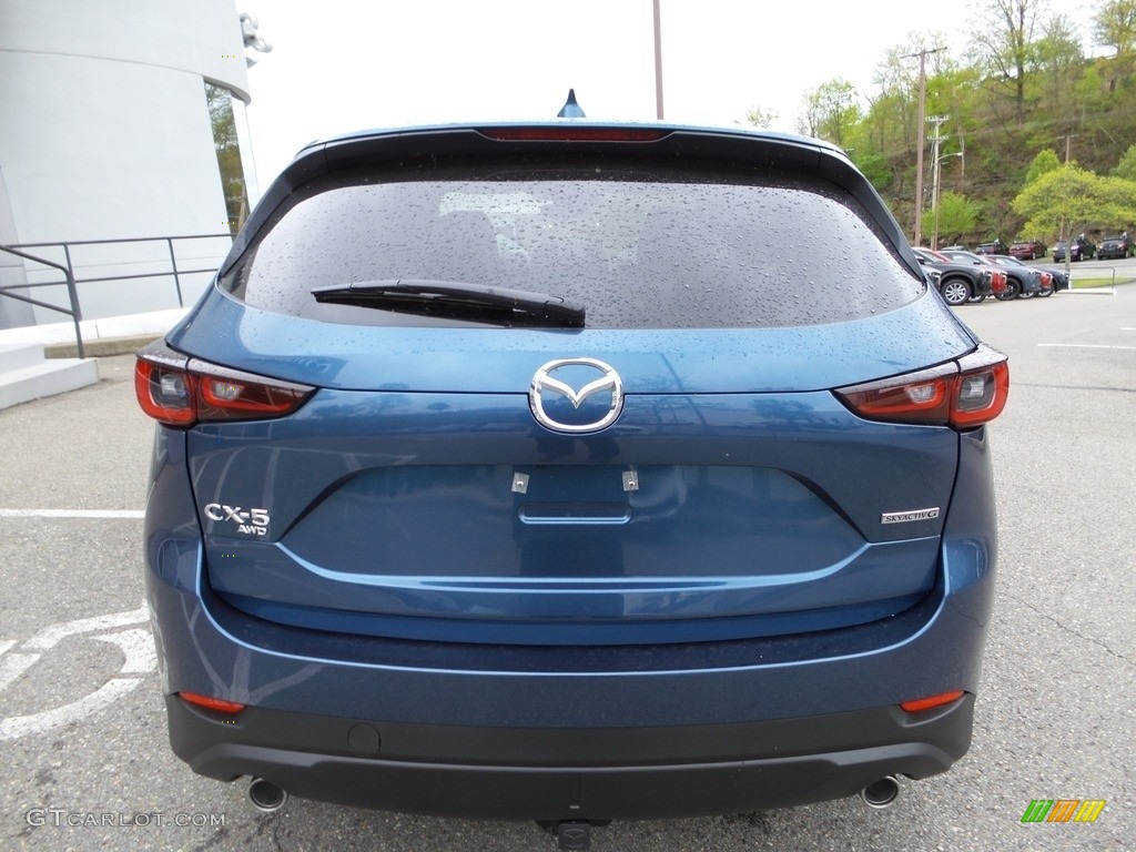 2023 CX-5 S Select AWD - Eternal Blue Mica / Black photo #3