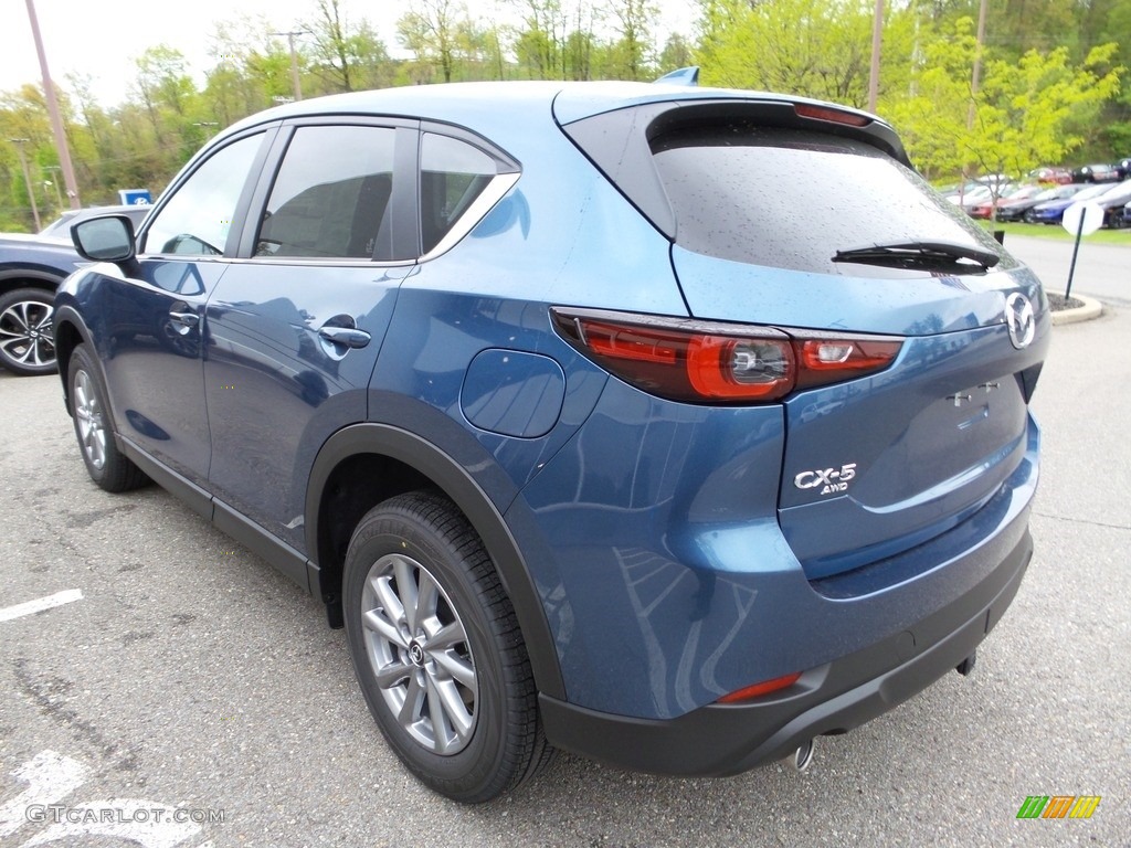 2023 CX-5 S Select AWD - Eternal Blue Mica / Black photo #5