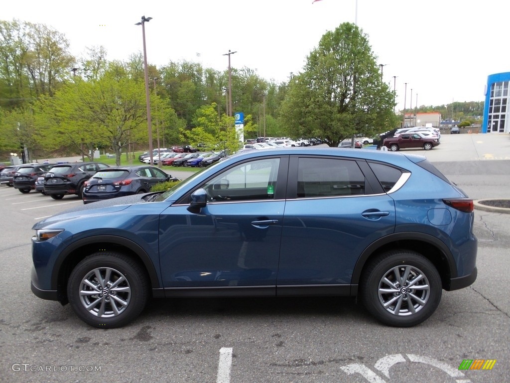 2023 CX-5 S Select AWD - Eternal Blue Mica / Black photo #6