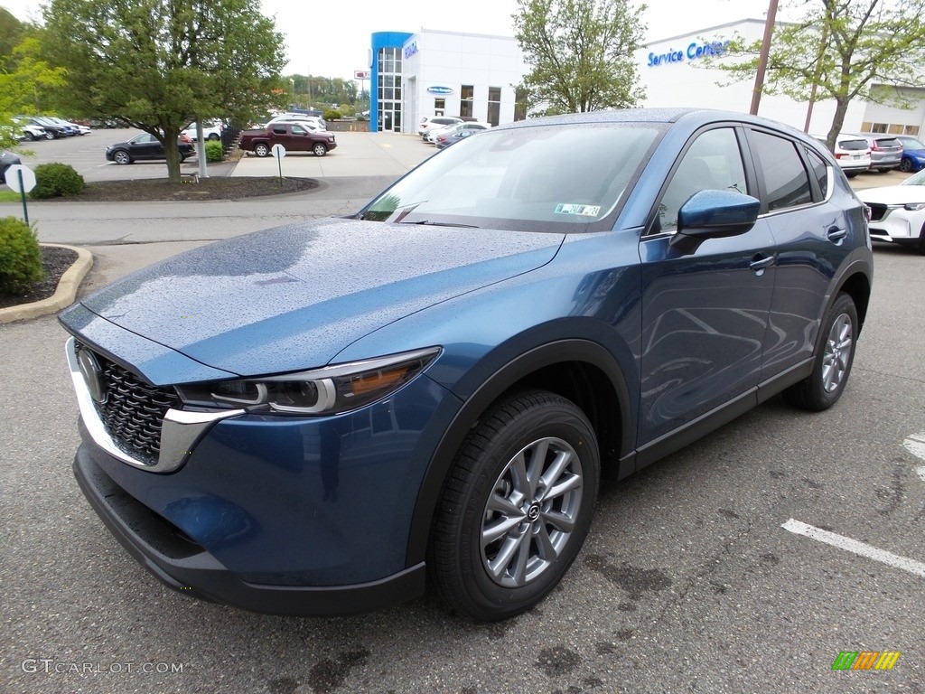 2023 CX-5 S Select AWD - Eternal Blue Mica / Black photo #7