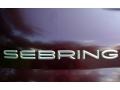 2001 Dark Garnet Red Pearlcoat Chrysler Sebring LXi Convertible  photo #40