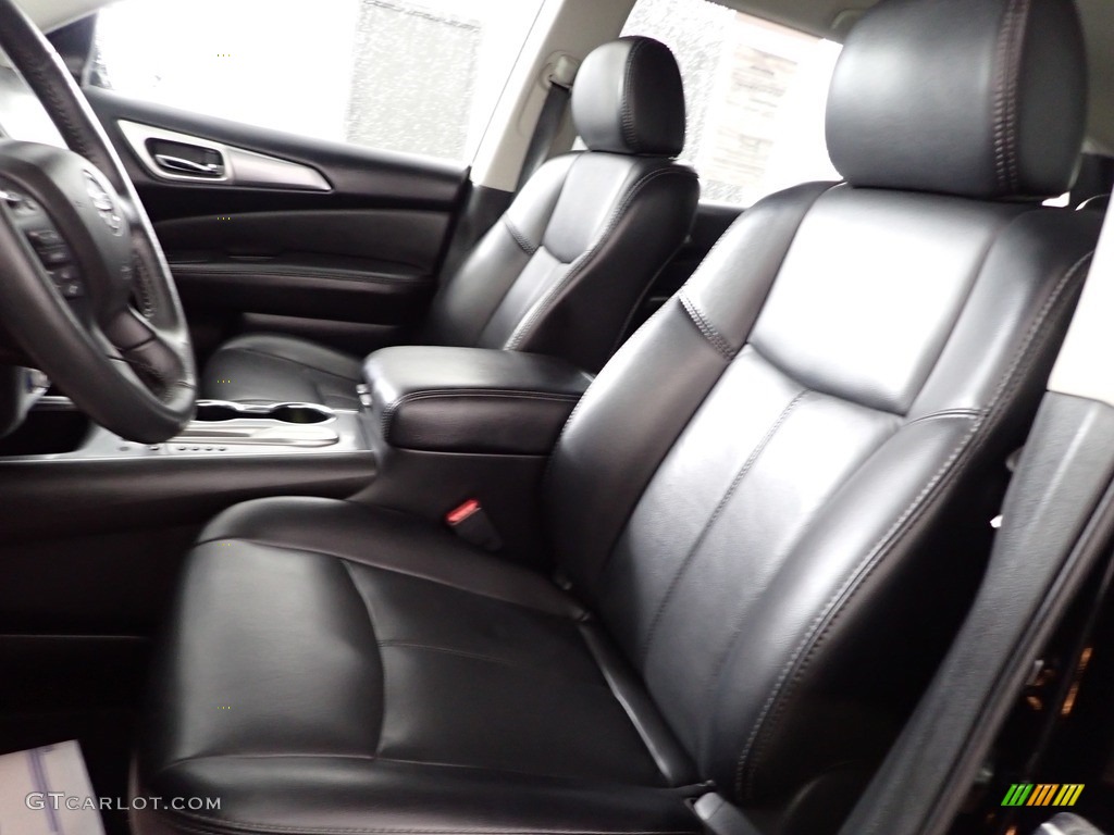Charcoal Interior 2018 Nissan Pathfinder SL Photo #146042915