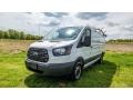 Oxford White 2017 Ford Transit Van 350 LR Long Exterior