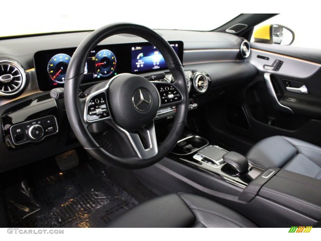 2020 CLA 250 Coupe - Sun Yellow / Black photo #7