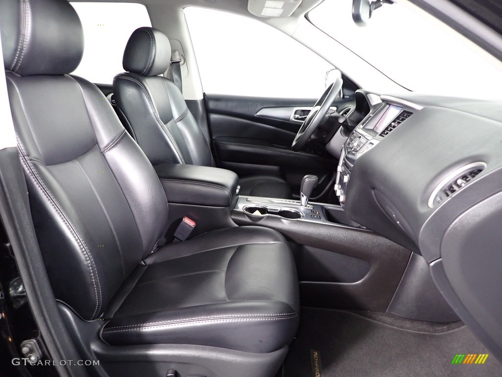 Charcoal Interior 2018 Nissan Pathfinder SL Photo #146043188